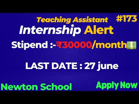 Teaching Assistant Internship | #newton #school #teaching #html #css #javascript #os #college