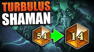 Best Post-nerf Deck is Turbulus Shaman! 73% WR at high legend!