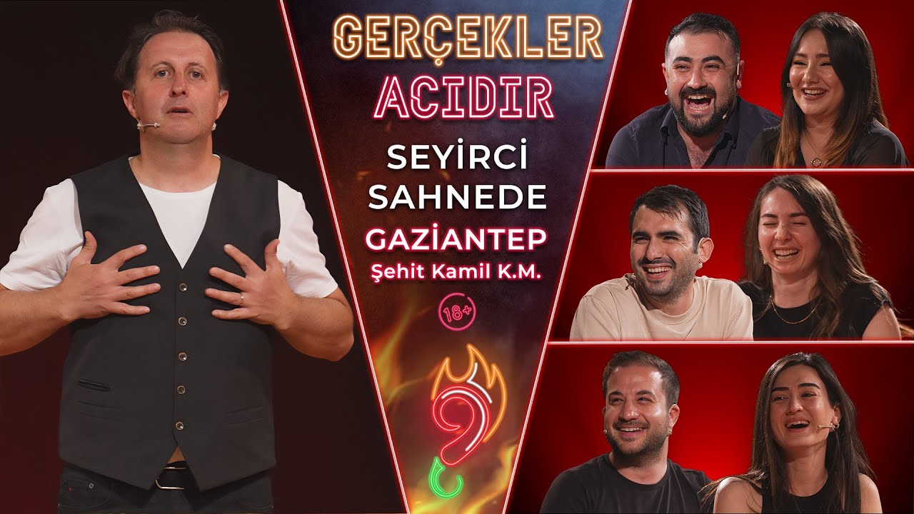 İlker Ayrık ile Gerçekler Acıdır | Sezon 2 Bölüm 35 | Gaziantep | Şehit Kamil Kültür Merkezi
