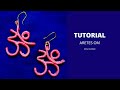 Mantra Om en macrame/tutorial aretes