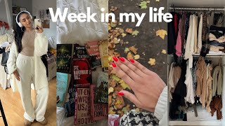 Week in my life | book review, de-cluttering &amp; new nails