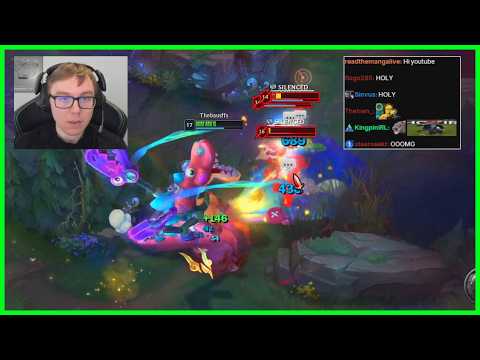 The Most SATISFYING 1-Second Team Wipe By Thebausffs...LoL Daily Moments Ep 3498