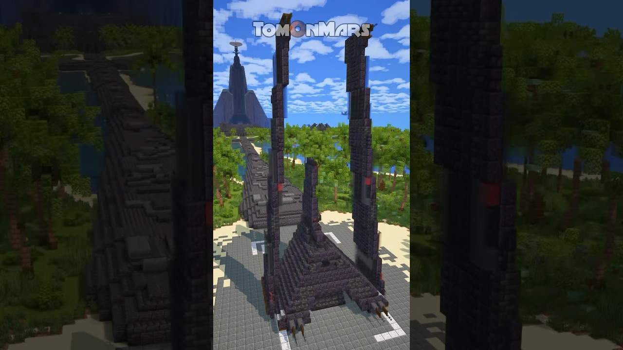 Шаттл Кренника на Скарифе из Minecraft | Дизайн 1:1 по мотивам «Звёздных войн»