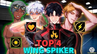 The Spike Volleyball !! 3x3 !! The Top 4 Wing Spiker !! The Spike 3.1.2