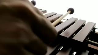 40【KOROGI卓上木琴】desk xylophone improvisation「黒鍵５度」YAMAHA ME-105