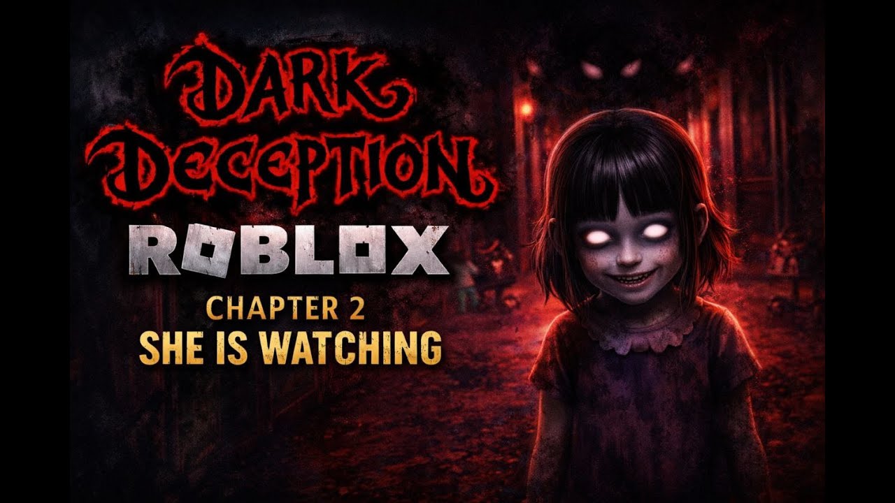 Dark Deception Chapter 2 Roblox 黑暗欺骗/黑暗诡计 第二章 【 逃出恐怖小女孩 】 这次一样邀请了@一枕青菱梦 和我们的一位朋友