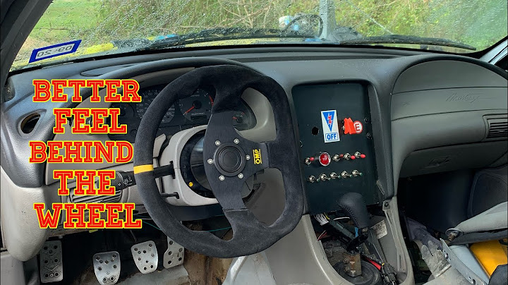 Fresh steering wheel, finishing touches, and new parts
