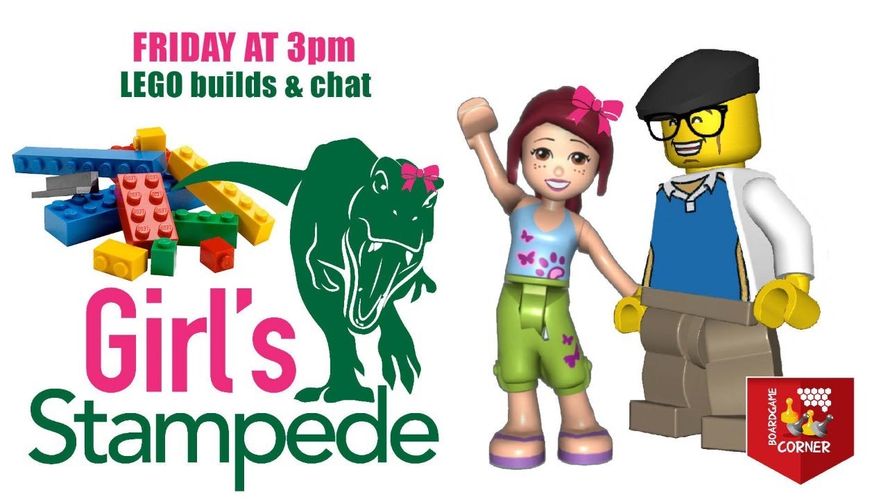 Girls Stampede with Mark Streed of Board Game Corner & LEGO NES set!