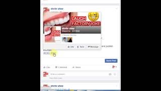 How to add hyperlink in Facebook post