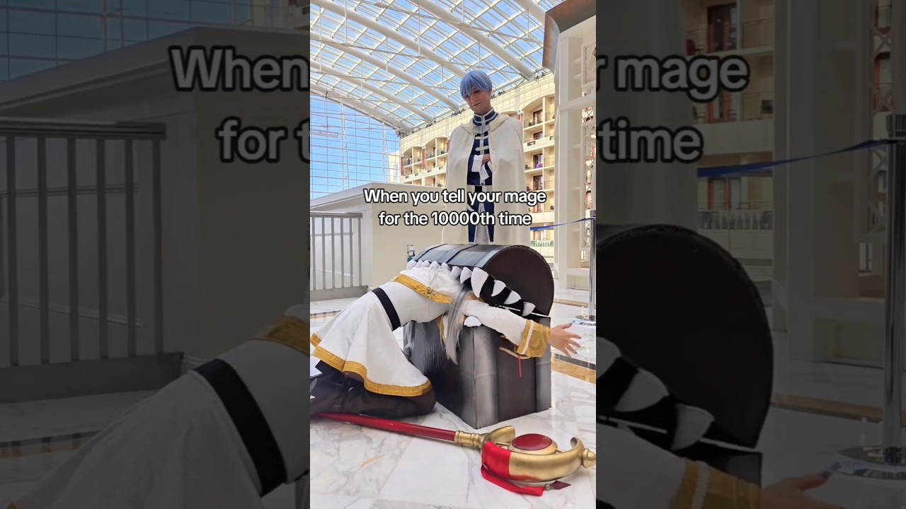 maybe this one isn't a mimic @patrickbubblepop #frieren #himmel #katsucon