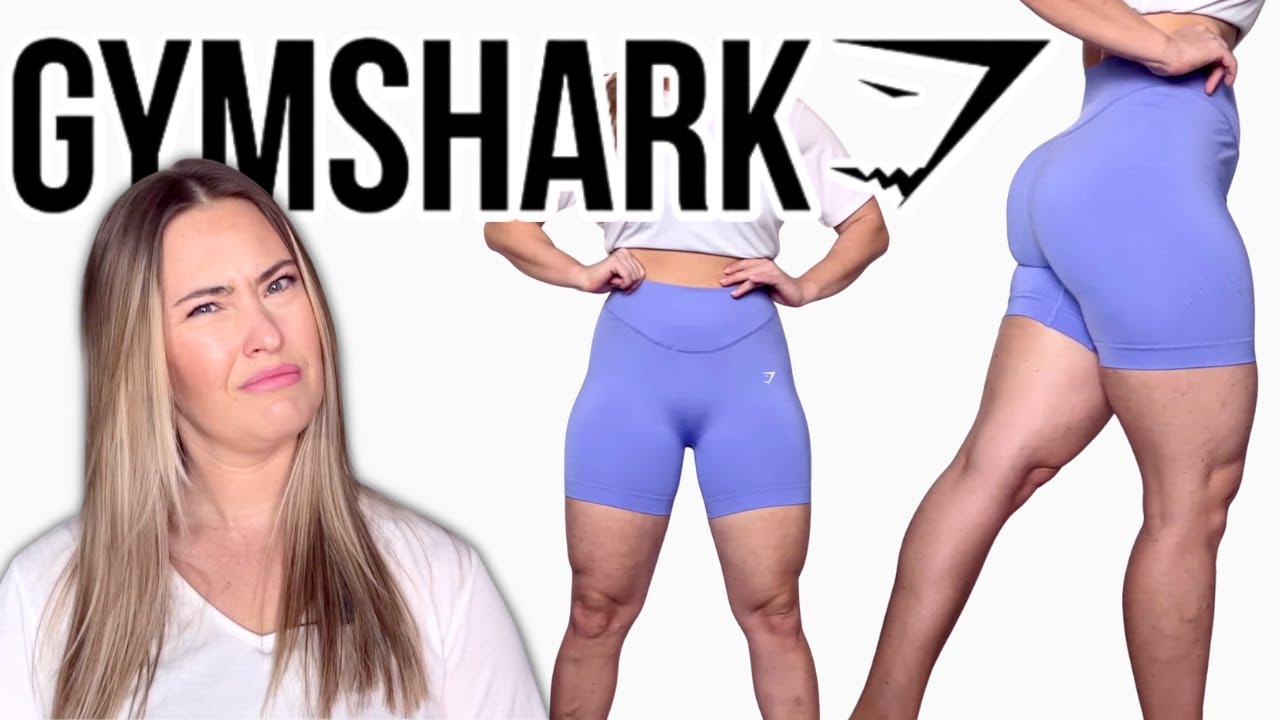 NEW GYMSHARK SHORT TRY ON REVIEW / SWEAT SEAMLESS SHORTS HAUL 