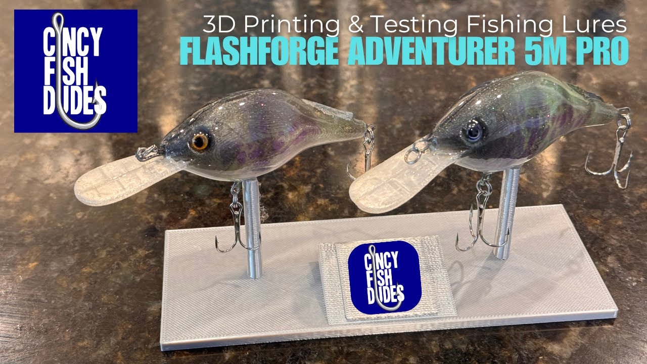 best 3d filiament for fishing lures How to Make a 3D Printed Crankbait (+ Underwater Test)