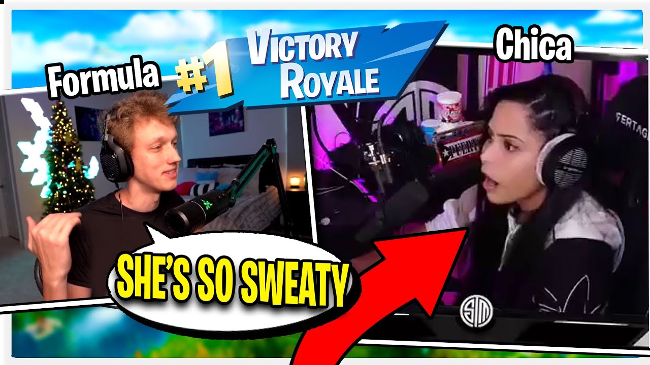 I KILLED FORMULA then he invited me {Fortnite- Battle Royale} TSM_Chica