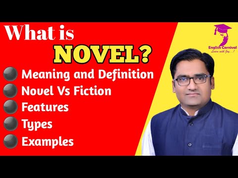 What is Novel / Fiction? (Meaning, Definition, Features, Types and Examples of Novel /Fiction)