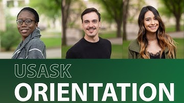 Great advice for new students at USask!