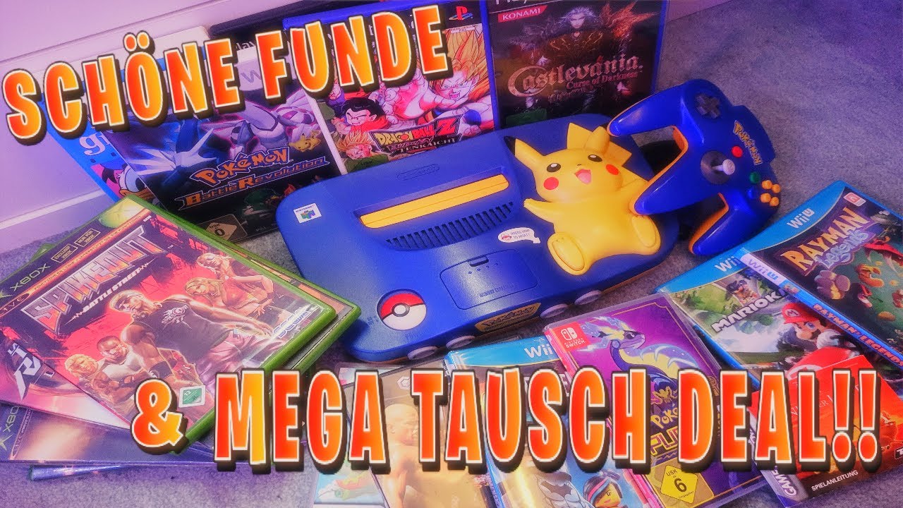 Schöne Flohmarkt Funde und Heftige Tauschdeals + Pokemon Channel Spende Retro Hustler #028