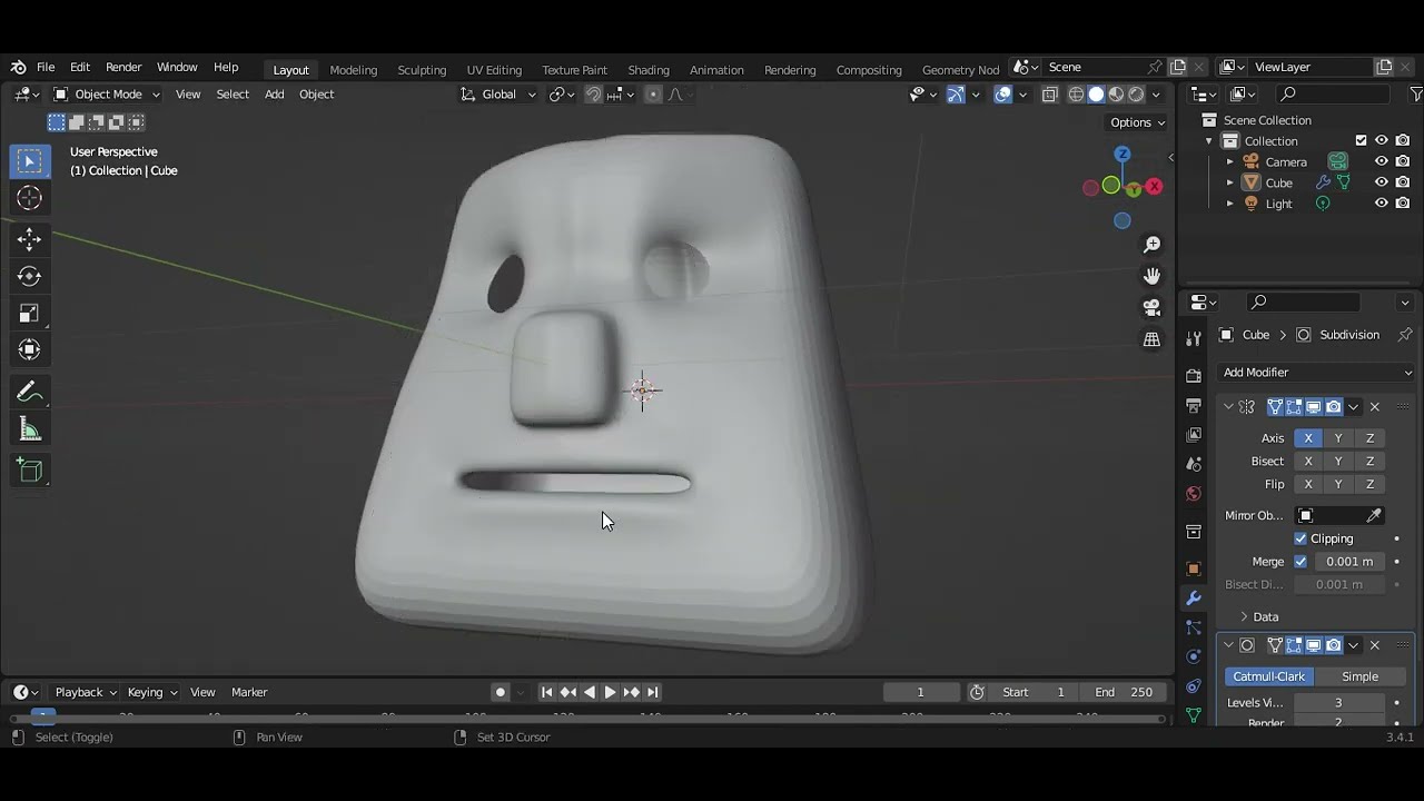1. Modelagem de personagem em Blender 3D fazendo as mãos fazendo a ...