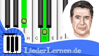 Udo Jürgens - Jenny Jürgens - Liebe ohne Leiden - Klavier lernen - Musiknoten - Akkorde