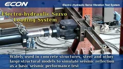 ECON ELECTRO HYDRAULIC SERVO VIBRATION TEST SYSTEM AND OTHER PRODUCTS