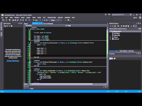 Simple Animation Visual Basic Programming Part6