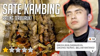 TONGSENG, SATE KAMBING RATING TERBURUK 🤮 - MARUK