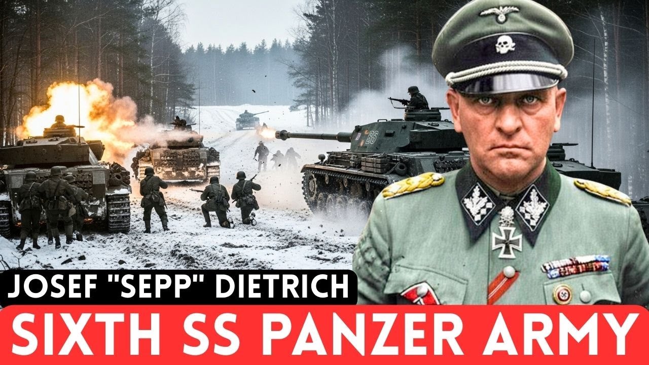 Fall Asleep To | Complete History of Dietrich’s Sixth SS Panzer Army | WW2 Relaxing War Documentary