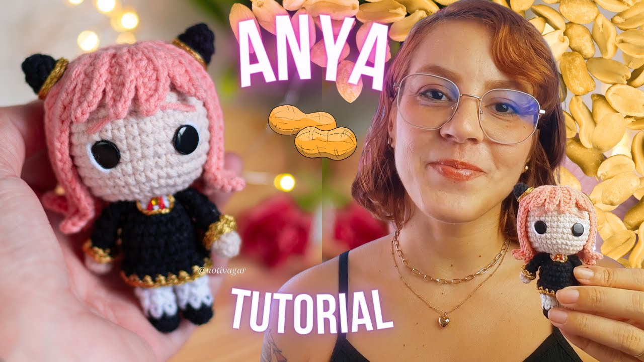 ANYA FORGER (Spy x Family) - Amigurumi Tutorial | Notivagar