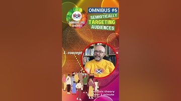 Teaser 6 for Semiosis 101 Omnibus 6 Semiotically Targeting Audiences  #shorts