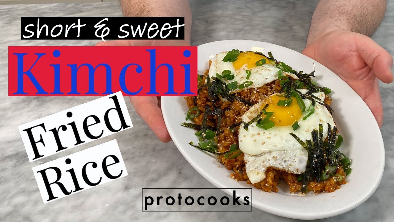 Kimchi Fried Rice by Chef Frank (short & sweet)