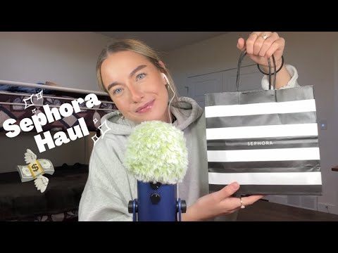 ASMR ✨ there's a new Sephora by my house, so obviously I went - a whispered haul