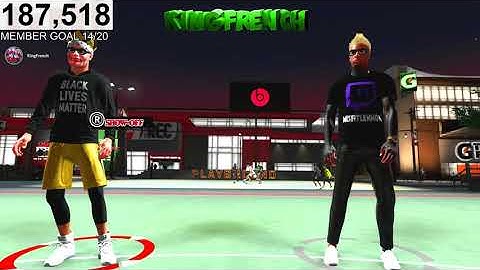 NBA 2K20 (XB1) 67% TO MASCOTS USING BEST BUILD 2 WAY SLASHING PLAYMAKER BEST JUMPSHOT!