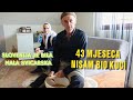 43 mjeseca nisam kui doao  slovenija je tad bila mala vicarska