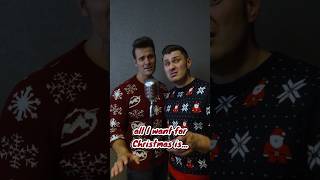 All I want for Xmas is… a Xmas sweater! 🎅 #thebaseballs #christmassy #mariahcarey #rocknroll