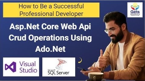 Asp.Net Core Web Api Crud Operations Using Ado.Net || .NET Backend