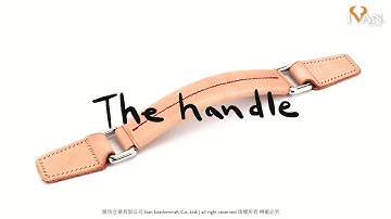 Leather Project: Barrel Bag part I - the handle | FREE PATTERN