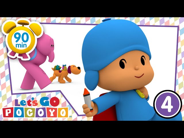 😱 POCOYO em PORTUGUÊS do BRASIL - A casa do terror [136 min]