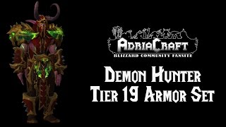 Demon Hunter Tier 19 Armor Set