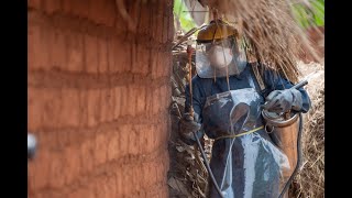 Mapping buildings in Angumu, DRC, to help prevent malaria - Message from MSF GIS officer
