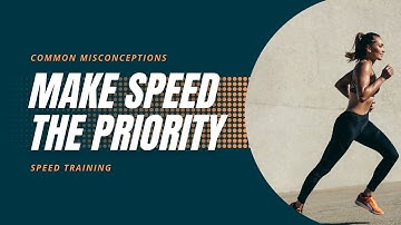 Common Misconceptions of Speed Training | Off-Season Training