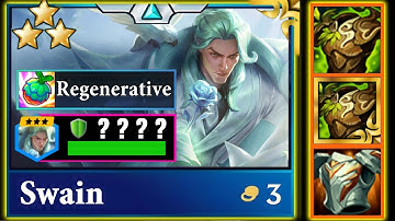 ⭐⭐⭐ Infinity Tank?! | 3-Star Swain Domination with 6 Crystal + 4 Bastion Comps | TFT 15 Gameplay