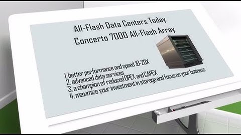 Violin Memory: Concerto 7000 Informational Animation