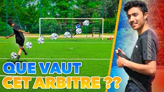 LES ARBITRES SONT-ILS FORTS AU FOOT ?! (Youtube Football Game)