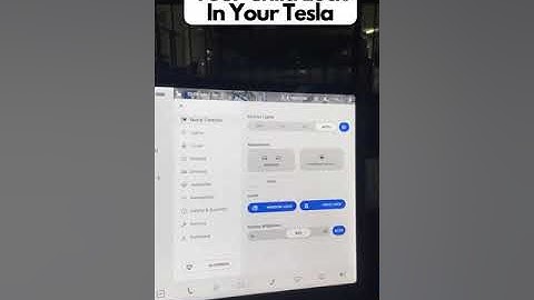 How To Activate Your Child Lock In Your #Tesla #shorts