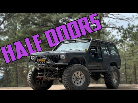 さらに100円引き◆JEEP◆Cherokee half-zip hood Transforming a Jeep Cherokee XJ with Custom Half Doors - YouTube
