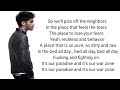 Zayn - Pillowtalk (LYRICS)