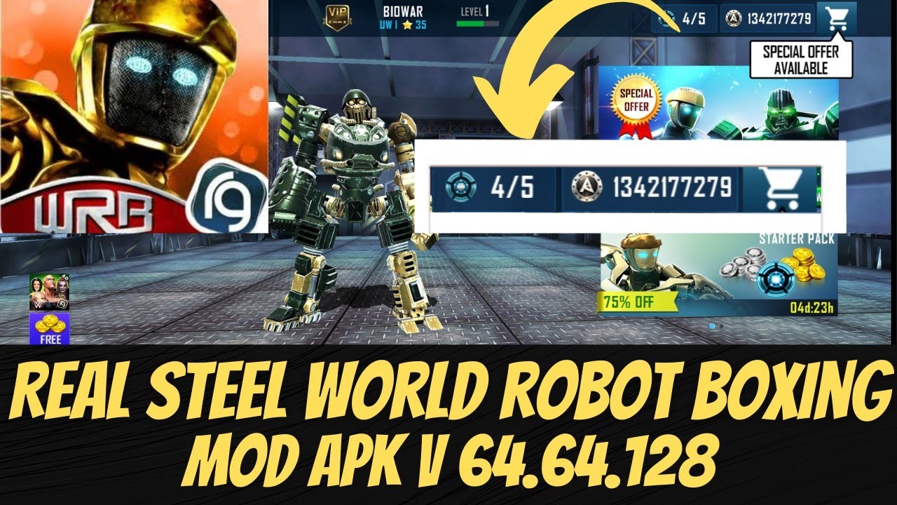Real Steel World Robot Boxing Mod Apk [ V 64.64.128