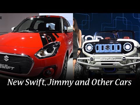 Auto Expo 2018 New Swift, Jimmy And Other Cars
