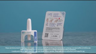 How to use neffy® (epinephrine nasal spray) in an adolescent (66 lbs or more)