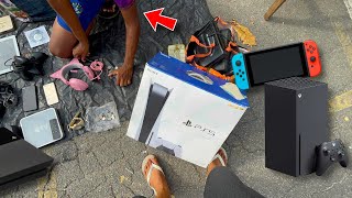 COISA DE LOUCO! GASTEI MUITO DINHEIRO NESSA FEIRA DO ROLO | CAÇADA GAMER MUAMBROS screenshot 5