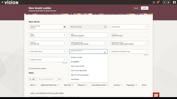 Global Human Resources | How do I create grades, steps, and ladders?